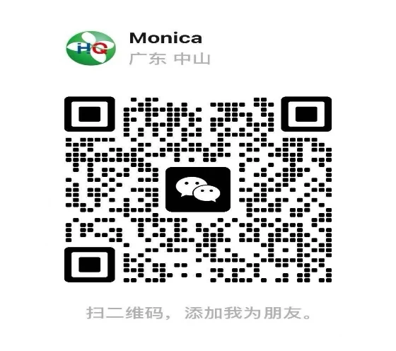 WeChat QR code — Ms. Monica Zhou